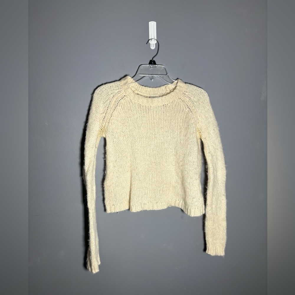 AYR Sweater Alpaca Merino Wool Blend Chunky Knit  Pullover Size Small
